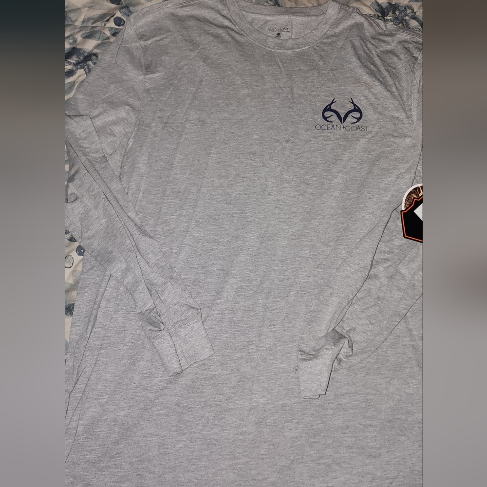 NWT Men ocean coast realtree shirt size 2XLT